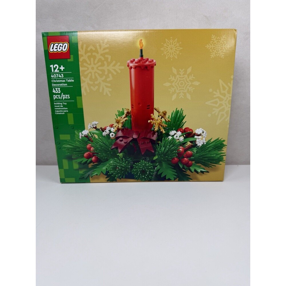 LEGO 40743 Christmas Table Decoration Brand New Factory Sealed NISB 433 Pcs